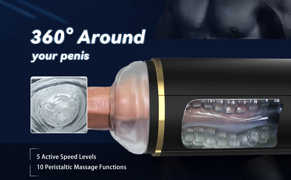 Automatic Multi-Speed Vaginal Pulsates Juicer Masturbator