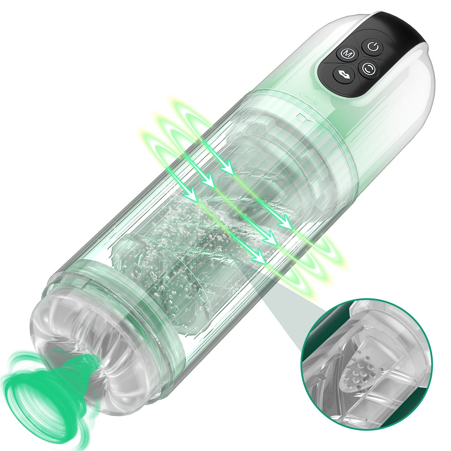 WeDol 7 Rotating & Vacuum Suction Oral Sex Automatic Male Masturbator Cup